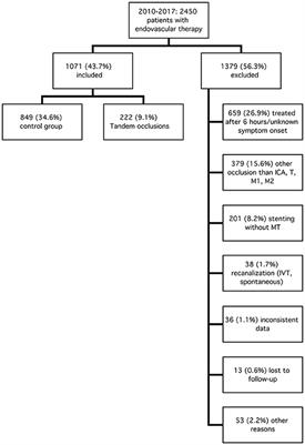 Functional Outcome and Safety of Intracranial Thrombectomy After Emergent Extracranial Stenting in Acute Ischemic Stroke Due to Tandem Occlusions